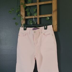 Gloria Vanderbilt Light Pink Jeans